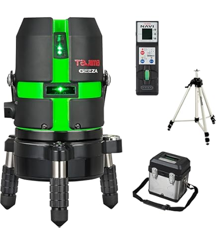 Amazon | タジマ(Tajima) レーザー墨出し器 KJC矩十字&横全周 GEEZA二